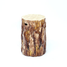 Load image into Gallery viewer, Large, life size Majolica stump / sculpture, attr. Gustavsberg ca 1900