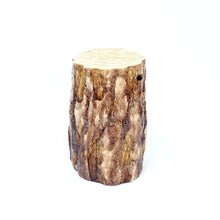 Load image into Gallery viewer, Large, life size Majolica stump / sculpture, attr. Gustavsberg ca 1900