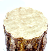Load image into Gallery viewer, Large, life size Majolica stump / sculpture, attr. Gustavsberg ca 1900