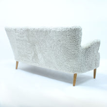 Load image into Gallery viewer, Swedish Modern, Sheep skin sofa, 1940s