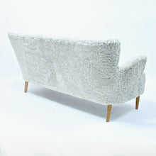 Load image into Gallery viewer, Swedish Modern, Sheep skin sofa, 1940s