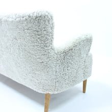 Load image into Gallery viewer, Swedish Modern, Sheep skin sofa, 1940s