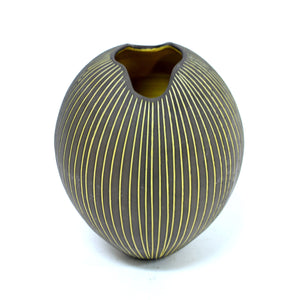 Hjördis Oldfors, large Kokos earthenware vase, Upsala Ekeby, 1950s