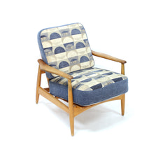 Load image into Gallery viewer, Arne Vodder, FD 161 teak and beech loung chair, France &amp; Son, Denmark, 1960s