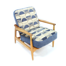 Load image into Gallery viewer, Arne Vodder, FD 161 teak and beech loung chair, France &amp; Son, Denmark, 1960s