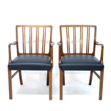 Load image into Gallery viewer, Ole Wanscher pair of Danish 1675 Easy Chairs for Fritz Hansen, 1942