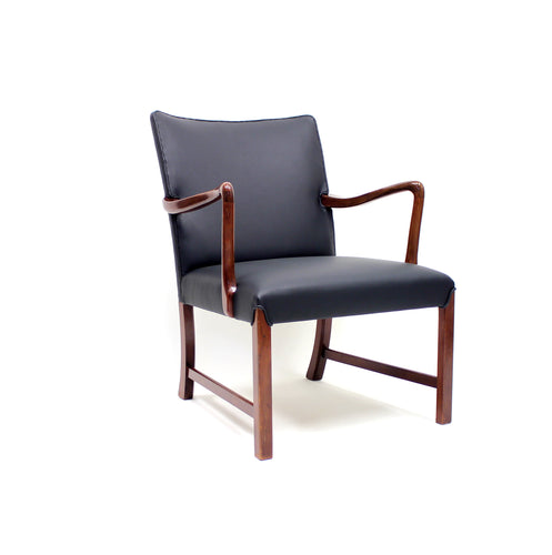Danish 1756 Easy Chair by Ole Wanscher for Fritz Hansen, 1940s