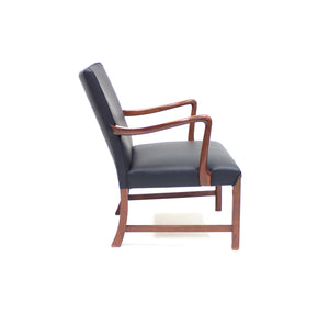 Danish 1756 Easy Chair by Ole Wanscher for Fritz Hansen, 1940s