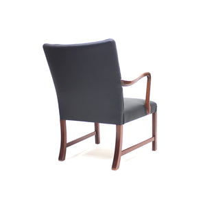 Danish 1756 Easy Chair by Ole Wanscher for Fritz Hansen, 1940s