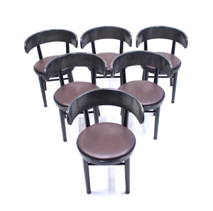 Chairs by Werner West for Wilhelm Schauman Ltd, circa 1940s, Set of 6