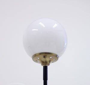 Vintage Swedish 3-Light Floor Lamp on a Tripod Base, 1950s
