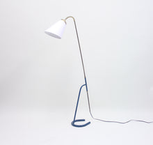 Load image into Gallery viewer, Swedish Brass and Metal Floor Lamp, 1950s