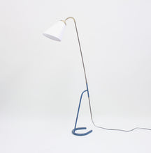 Load image into Gallery viewer, Swedish Brass and Metal Floor Lamp, 1950s