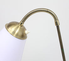 Load image into Gallery viewer, Swedish Brass and Metal Floor Lamp, 1950s
