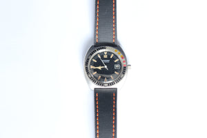 Tevomatic vintage diver, 39mm, 1970s