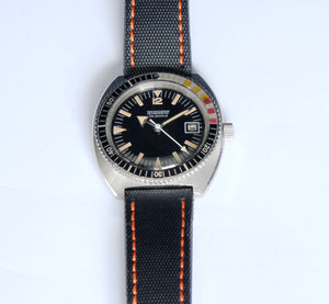 Tevomatic vintage diver, 39mm, 1970s