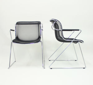 Penelope chair by Charles Pollock for Castelli, set of 2