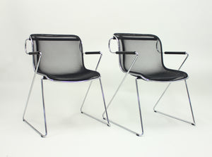 Penelope chair by Charles Pollock for Castelli, set of 2