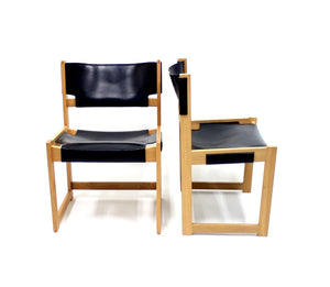 Sven Kai Larsen chairs for Nordiska Kompaniet, set of 2