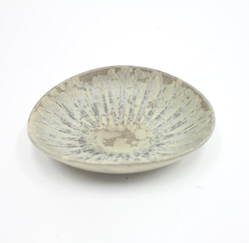 Carl-Harry Stålhane, green ceramic bowl, Rörstrand, 1950s