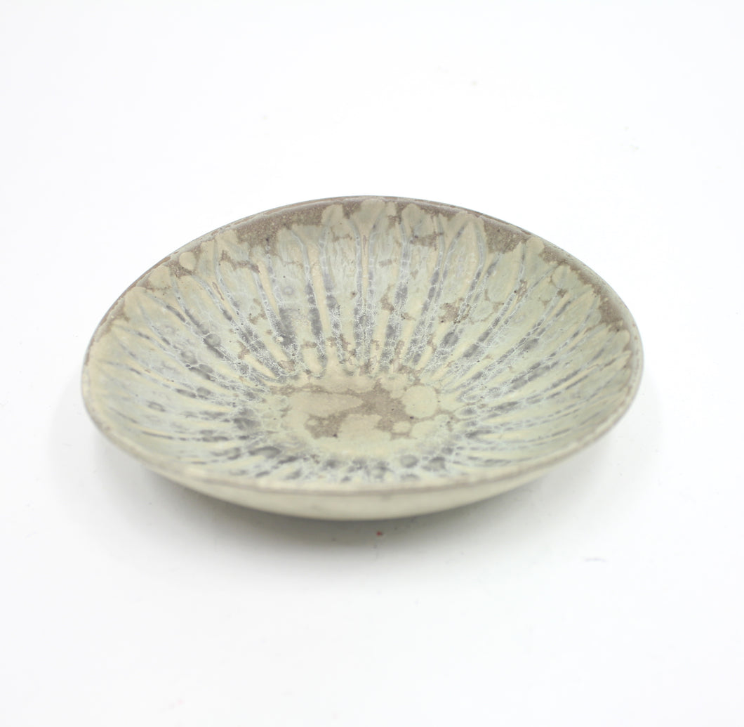 Carl-Harry Stålhane, green ceramic bowl, Rörstrand, 1950s
