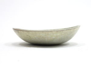 Carl-Harry Stålhane, green ceramic bowl, Rörstrand, 1950s