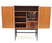 Load image into Gallery viewer, Scandinavian Modern Inlaid Bar Cabinet, 1950s