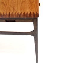 Load image into Gallery viewer, Scandinavian Modern Inlaid Bar Cabinet, 1950s