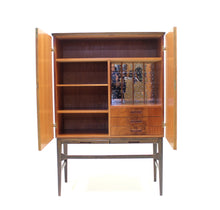 Load image into Gallery viewer, Scandinavian Modern Inlaid Bar Cabinet, 1950s