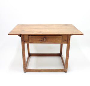 Rustic mid 19th century antique Swedish pine table