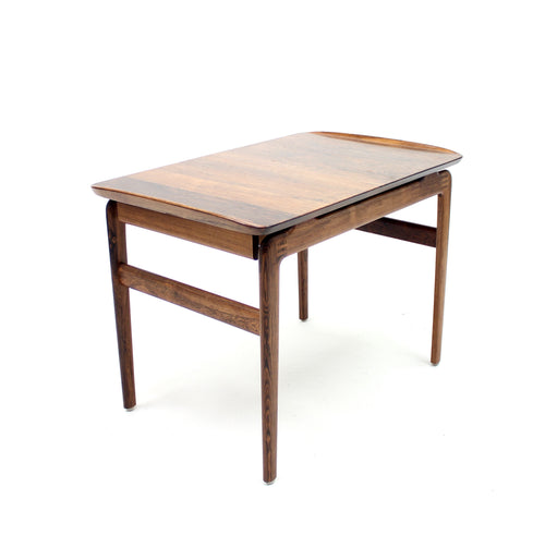 Rosewood Side Table by Peter Hvidt & Orla Mølgaard-Nielsen for France & Søn, 1950s