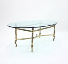 Load image into Gallery viewer, Neo classical brass coffee table, 1980s