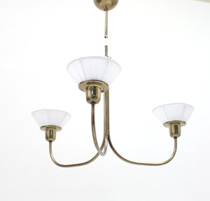 Very rare ceiling light, model 2558 by Josef Frank for Svenskt Tenn, 1954