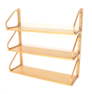 Alvar Aalto, rare shelf, Artek Hedemora, ca 1950