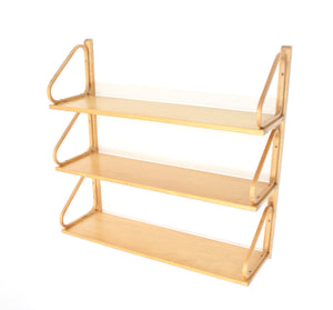 Alvar Aalto, rare shelf, Artek Hedemora, ca 1950
