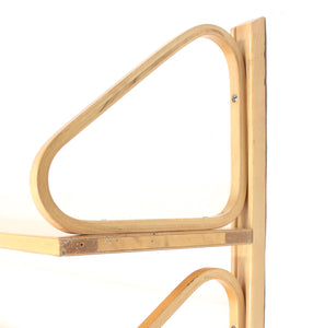 Alvar Aalto, rare shelf, Artek Hedemora, ca 1950