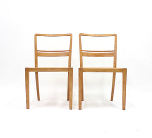 Erik Chambert, very rare  pair of chairs, AB Chamberts Möbelfabrik, 1937
