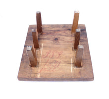 Load image into Gallery viewer, 19th century rustic antique pine game board, ca 1840