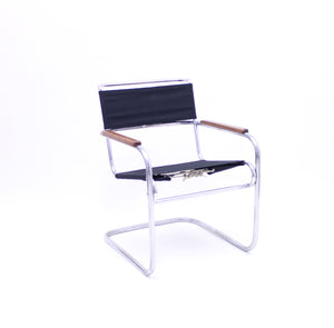 Tubular steel armchair, model KS 41g, after Anton Lorentz, 1930s