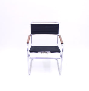 Tubular steel armchair, model KS 41g, after Anton Lorentz, 1930s