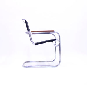 Tubular steel armchair, model KS 41g, after Anton Lorentz, 1930s