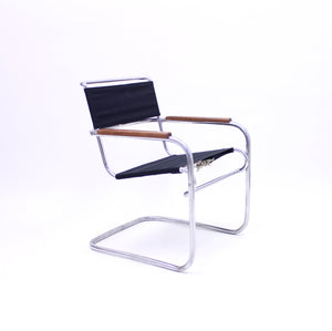 Tubular steel armchair, model KS 41g, after Anton Lorentz, 1930s