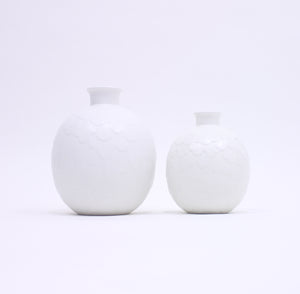 Gertrud Lönegren, rare set of 2 Capri vases for Rörstrand, 1950s