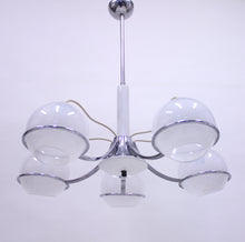 Load image into Gallery viewer, Italian ceiling lamp attributed to Gino Sarfatti, 1960s
