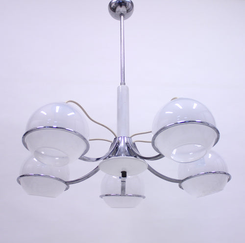 Italian ceiling lamp attributed to Gino Sarfatti, 1960s