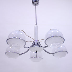 Italian ceiling lamp attributed to Gino Sarfatti, 1960s
