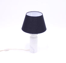 Load image into Gallery viewer, Carrara marble table lamp, attributed to Bergboms/Bitossi, 1970s