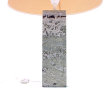 Load image into Gallery viewer, Green/grey Swedish marble table lamp, Yxhult Marmor, 1970