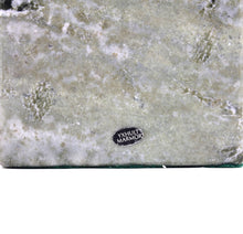 Load image into Gallery viewer, Green/grey Swedish marble table lamp, Yxhult Marmor, 1970