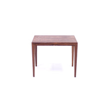 Load image into Gallery viewer, Severin Hansen, rosewood side/lamp table for Haslev, Denmark, 1960s